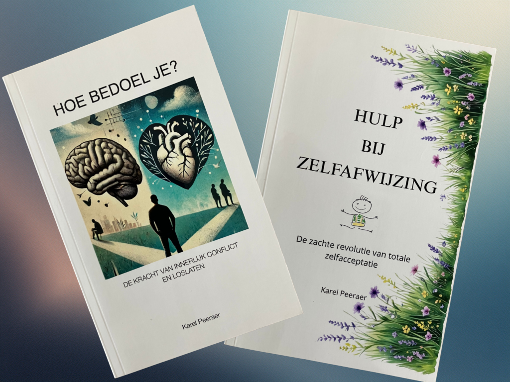 Boeken van Karel Peeraer: Hoe bedoel je? en Hulp bij zelfafwijzing